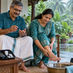 Diabetes foot care during Kerala monsoon